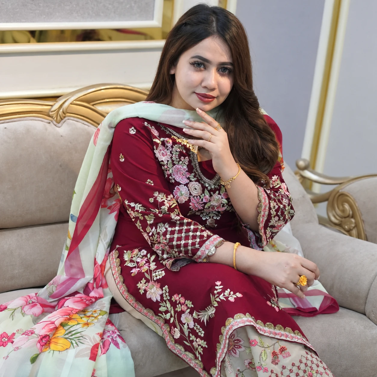 Pakistani inspire Dress
